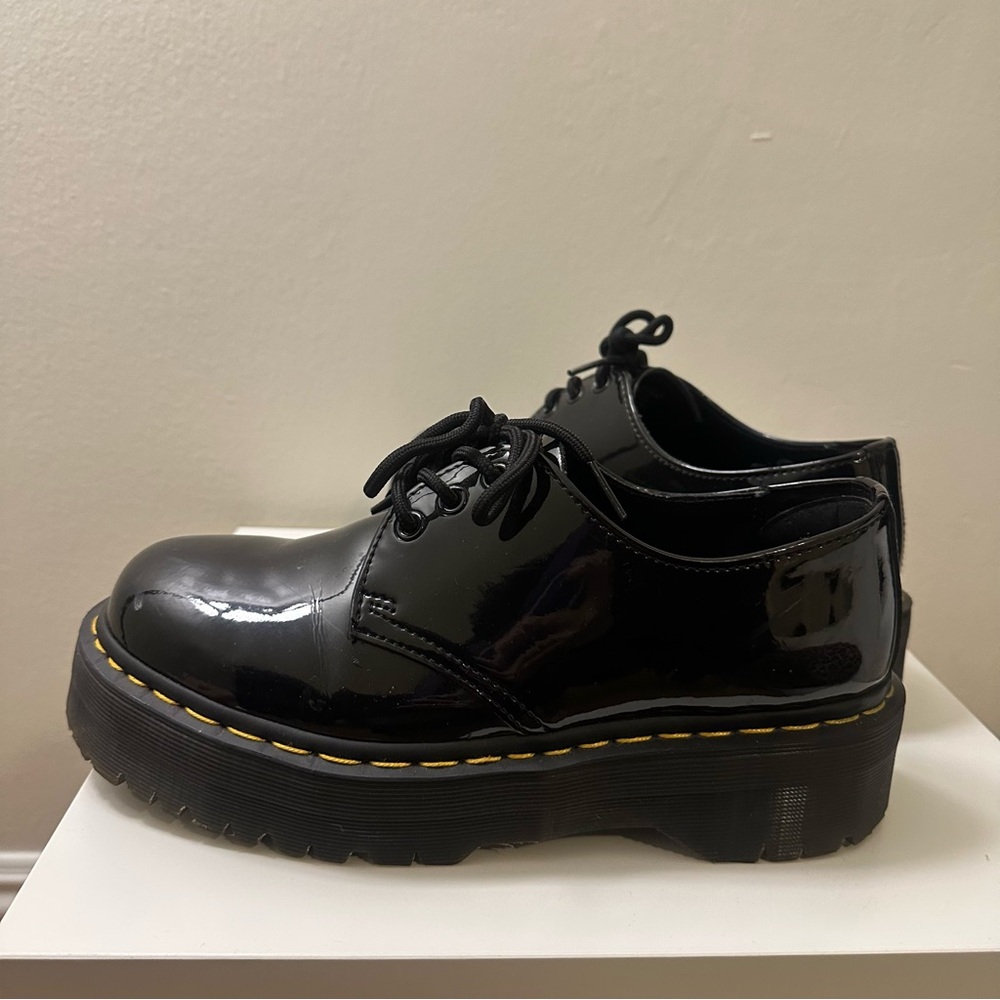 Dr.Martens Black 1461 Quad Derbys